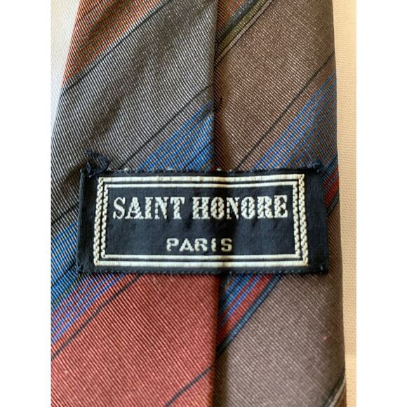 Saint Honore Paris Striped Tie ✝️ - Picture 5 of 15